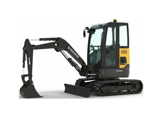Gravemaskine med rotortilt - 2,8 t